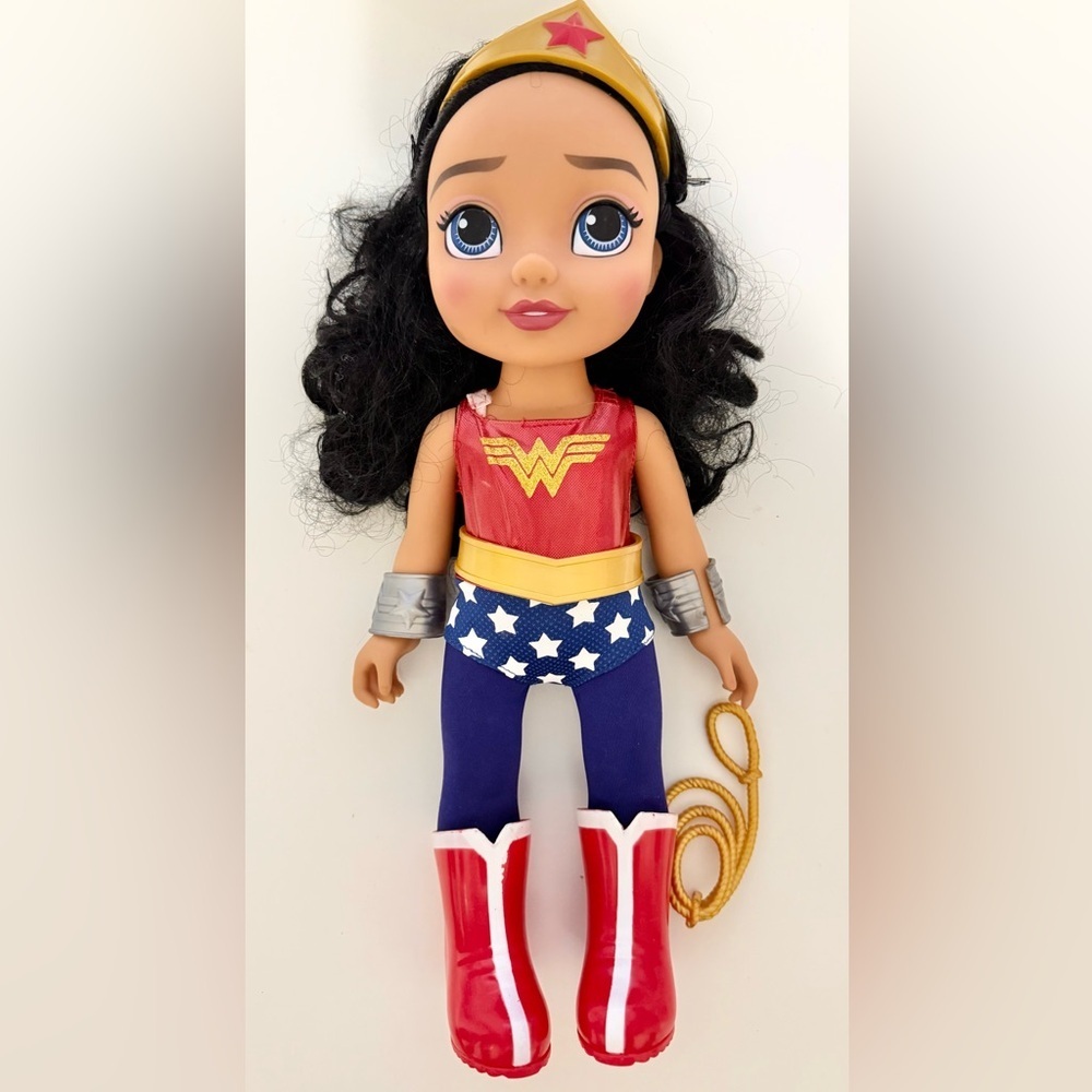 DC Super Hero Girls Wonder Woman Toddler Doll 15" 2017 Jakks